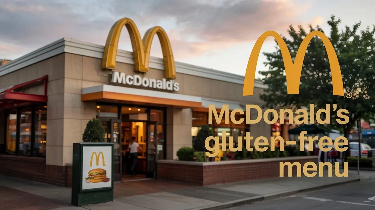 McDonald's Gluten Free Menu