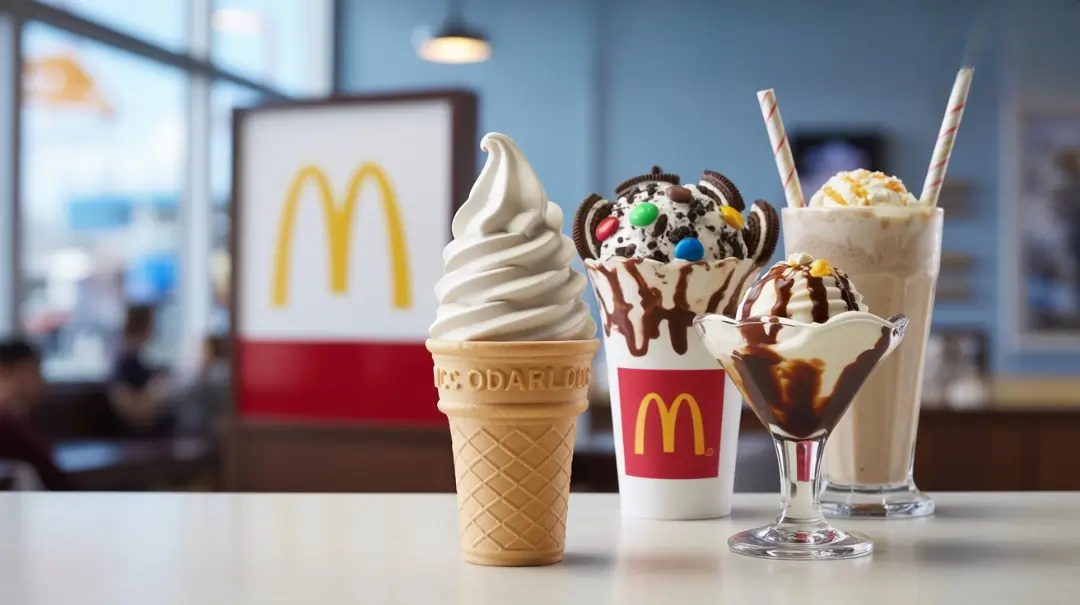 McDonald's Ice Cream Menu
